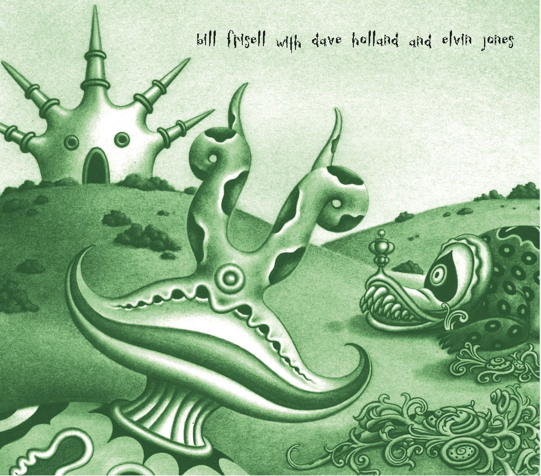 Bill Frisell With Dave Holland and Elvin Jones album cover