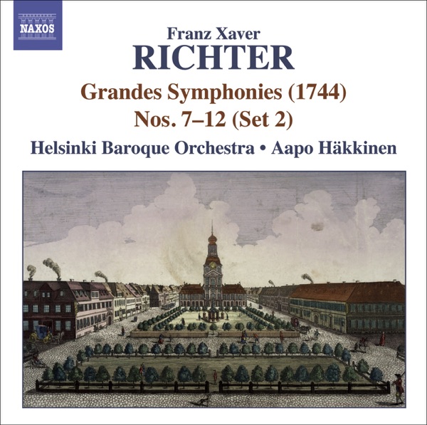 Richter, F.X.: Grandes Symphonies (1744), Nos. 7-12 (Set 2) album cover