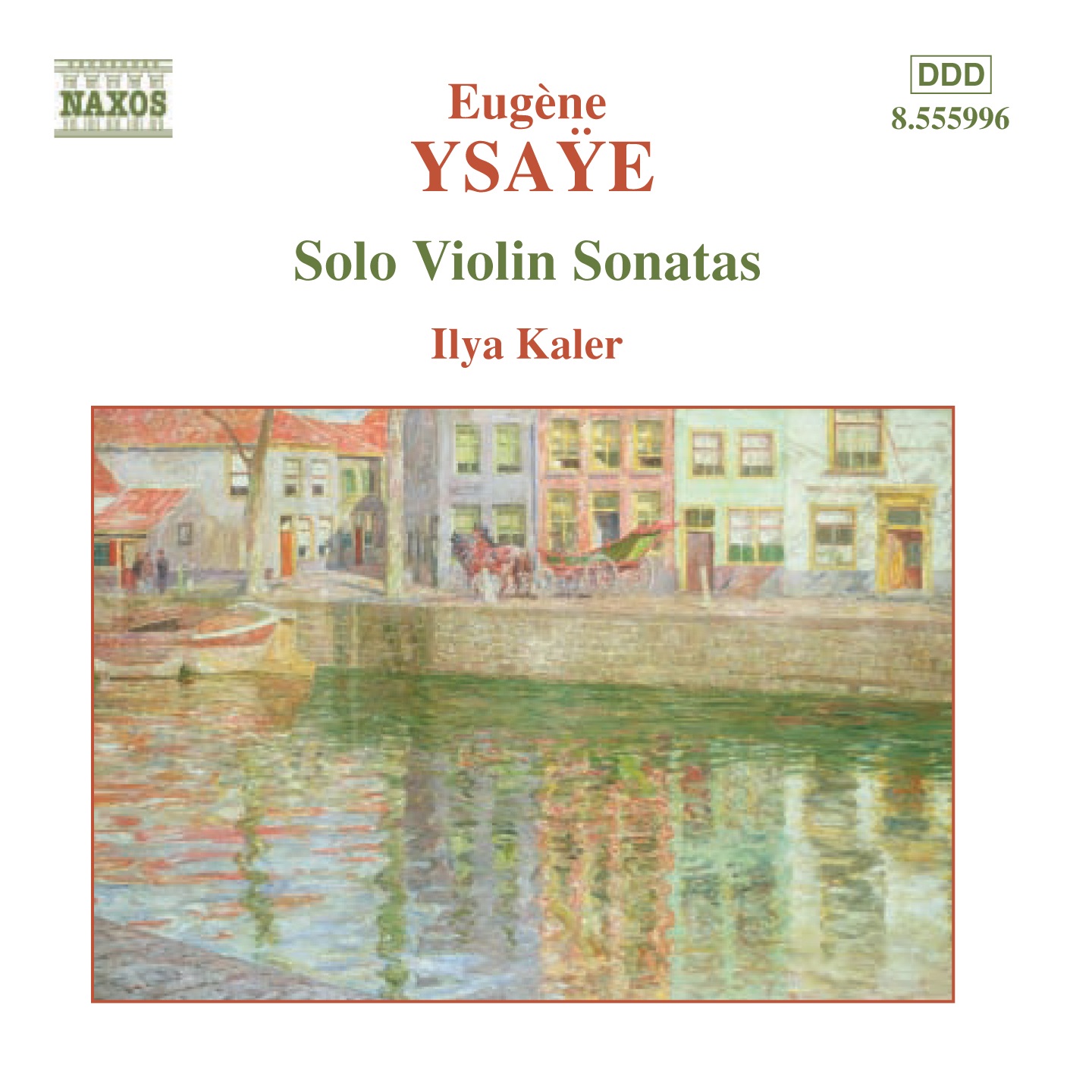 Ysaye, E.: Violin Solo Sonatas, Op. 27 album cover