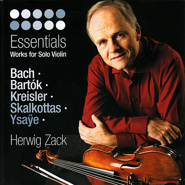 Bach, Bartók, Kreisler, Skalkottas & Ysaÿe: Essentials - Works for Solo Violin album cover