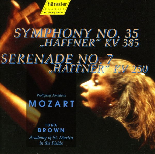 Mozart: Symphony No. 35, "Haffner" - Serenade No. 7, "Haffner" album cover