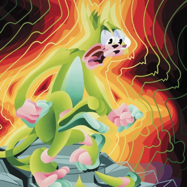 Dude Descending a Staircase album cover