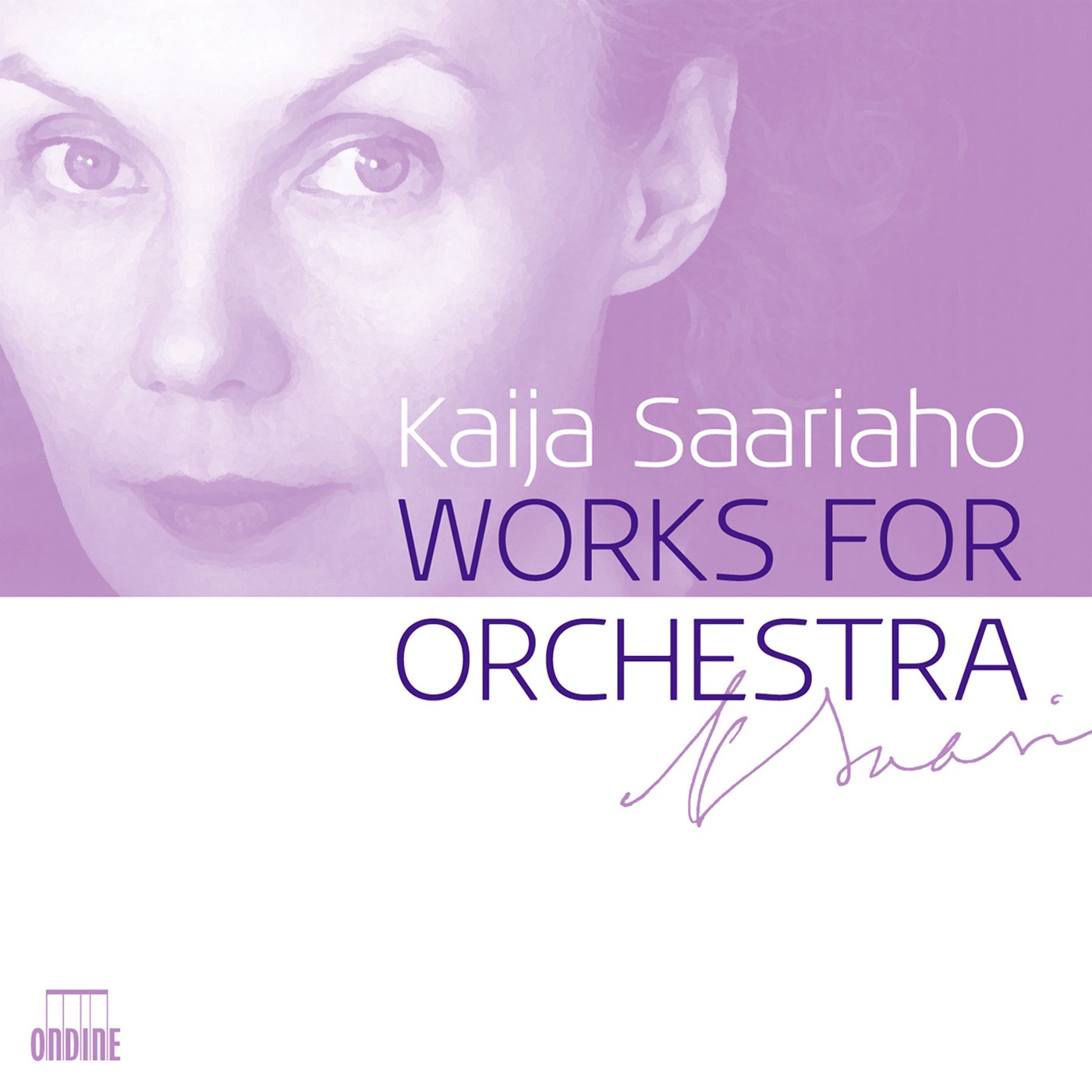 Saariaho: Works for Orchestra album cover