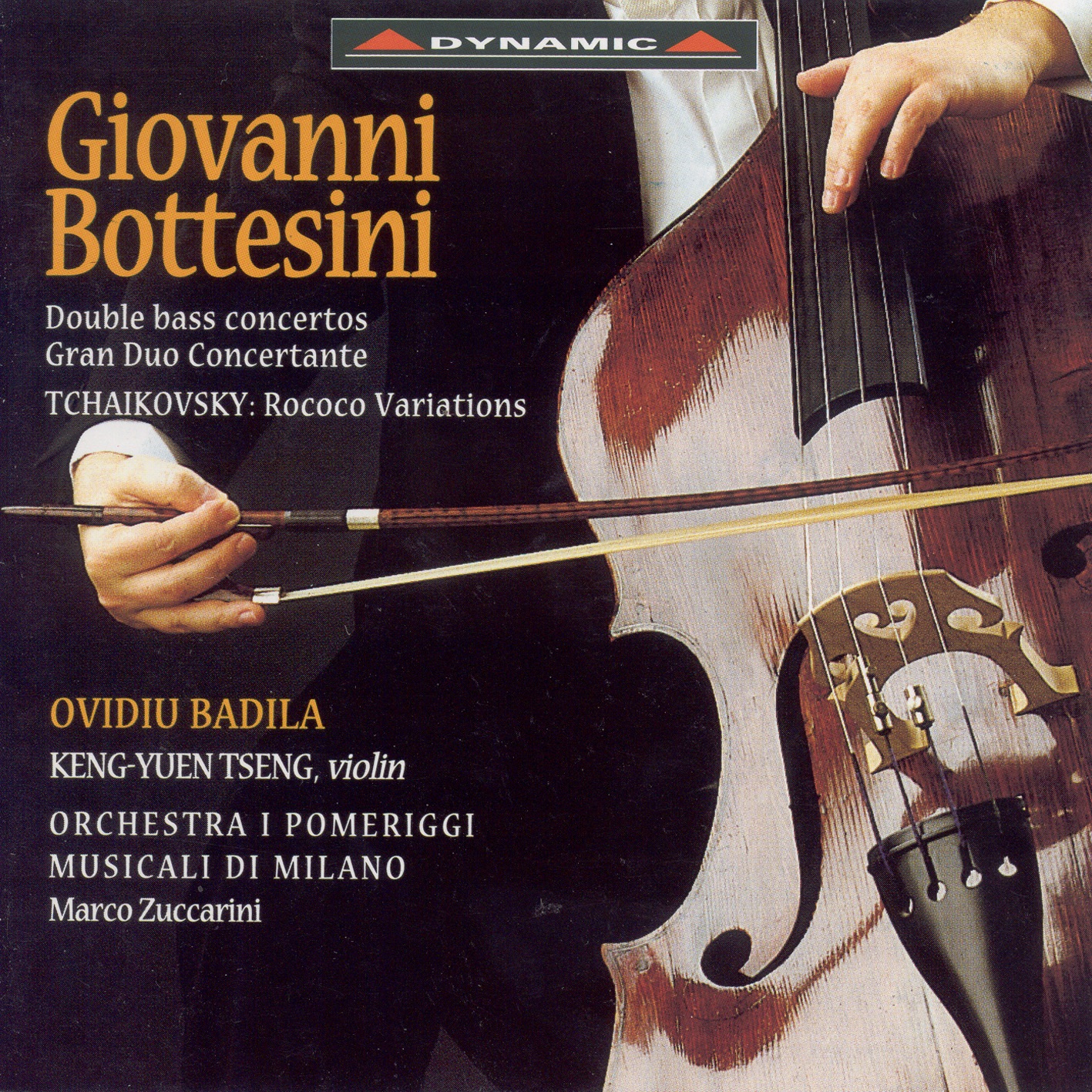 Bottesini: Double Bass Concertos Nos. 1 and 2 - Tchaikovsky: Rococo Variations album cover