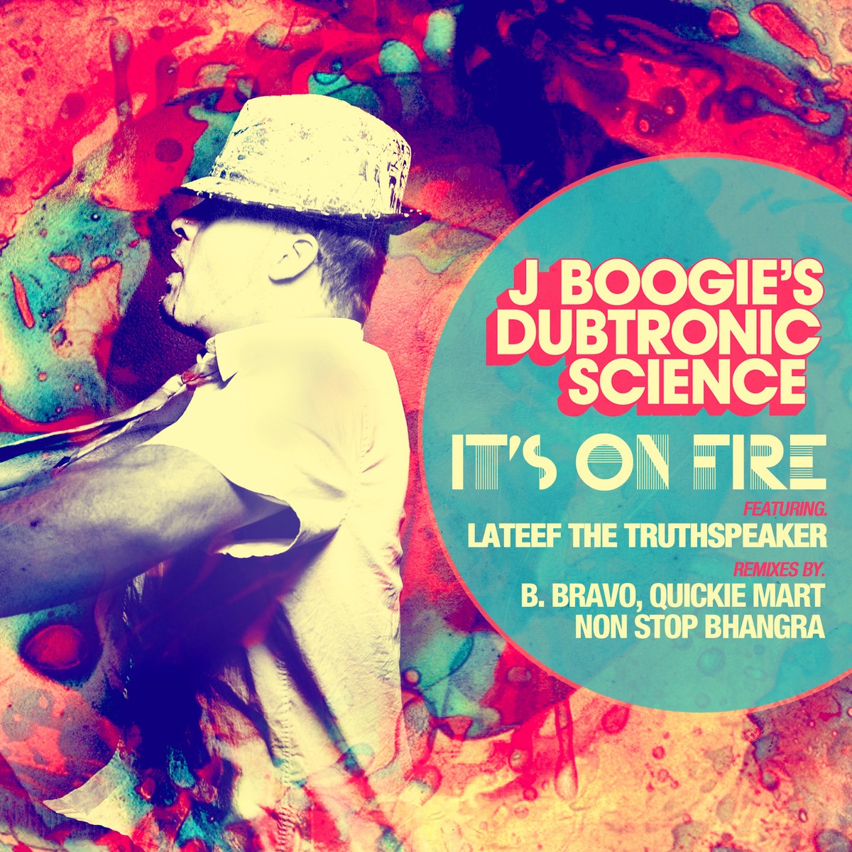 It's On Fire (Remixes) [feat. Lateef the Truthspeaker] - EP album cover