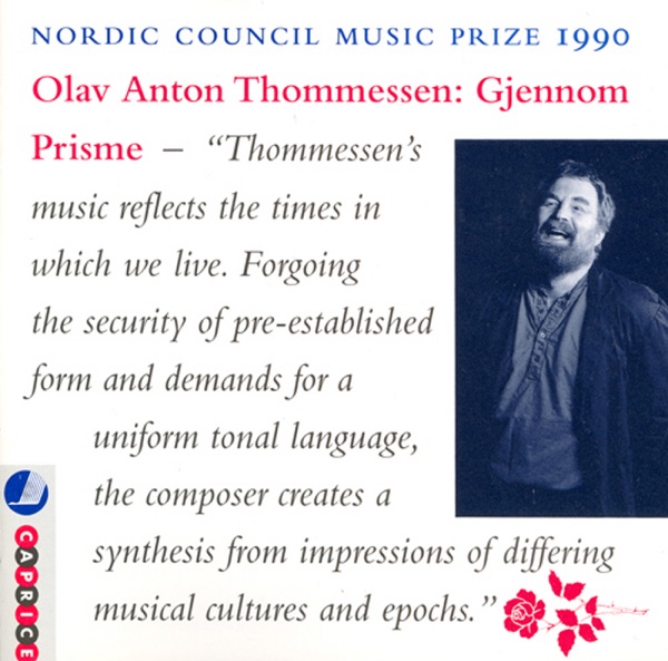 Thommessen: Gratias Agimus - Through A Prism - Woven in Stems (Nordic Council Music Prize 1990) album cover