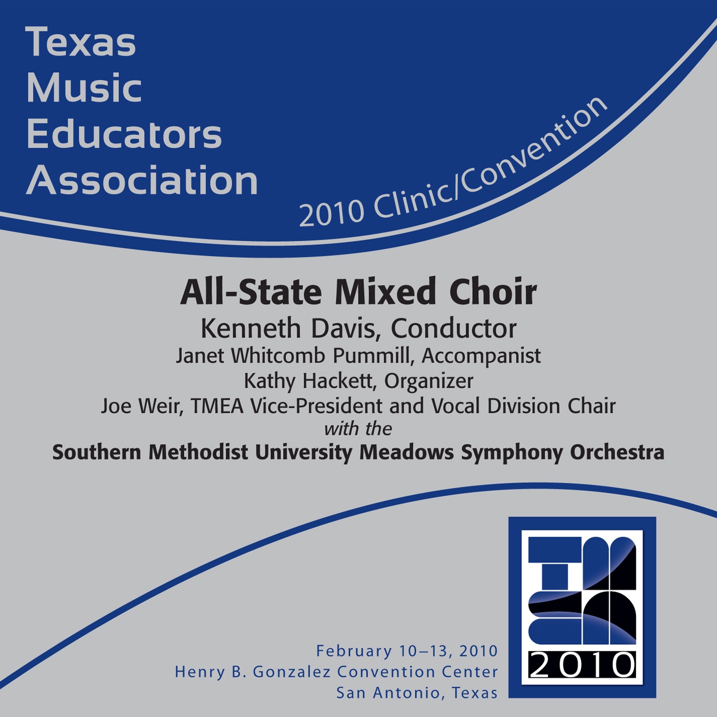 TMEA Texas Music Educators Association 2010 Clinic and Convention - All-State Mixed Choir album cover