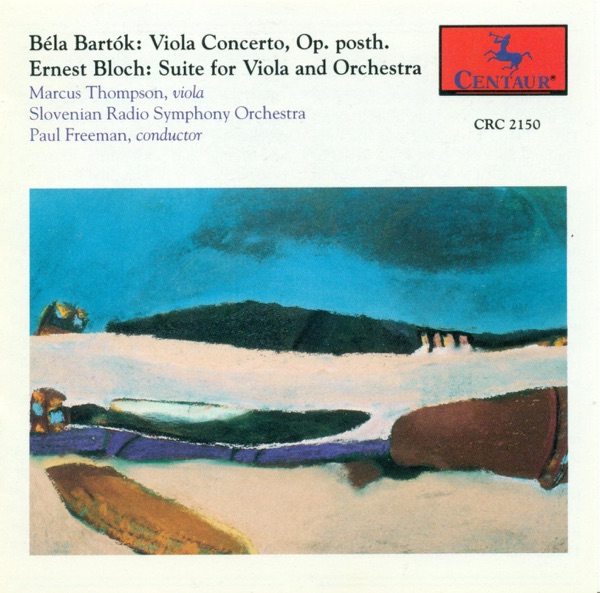 Bartok, B.: Viola Concerto - Bloch, E.: Viola Suite album cover