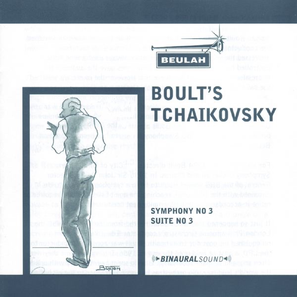 Boult's Tchaikovsky album cover
