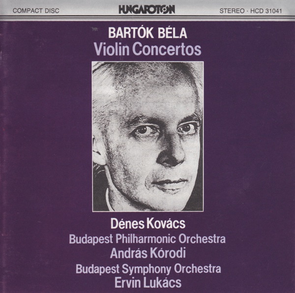 B. Bartók: Violin Concertos album cover