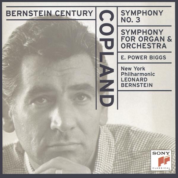 Bernstein Century: Copland  Symphonies Nos. 3 & 1 album cover
