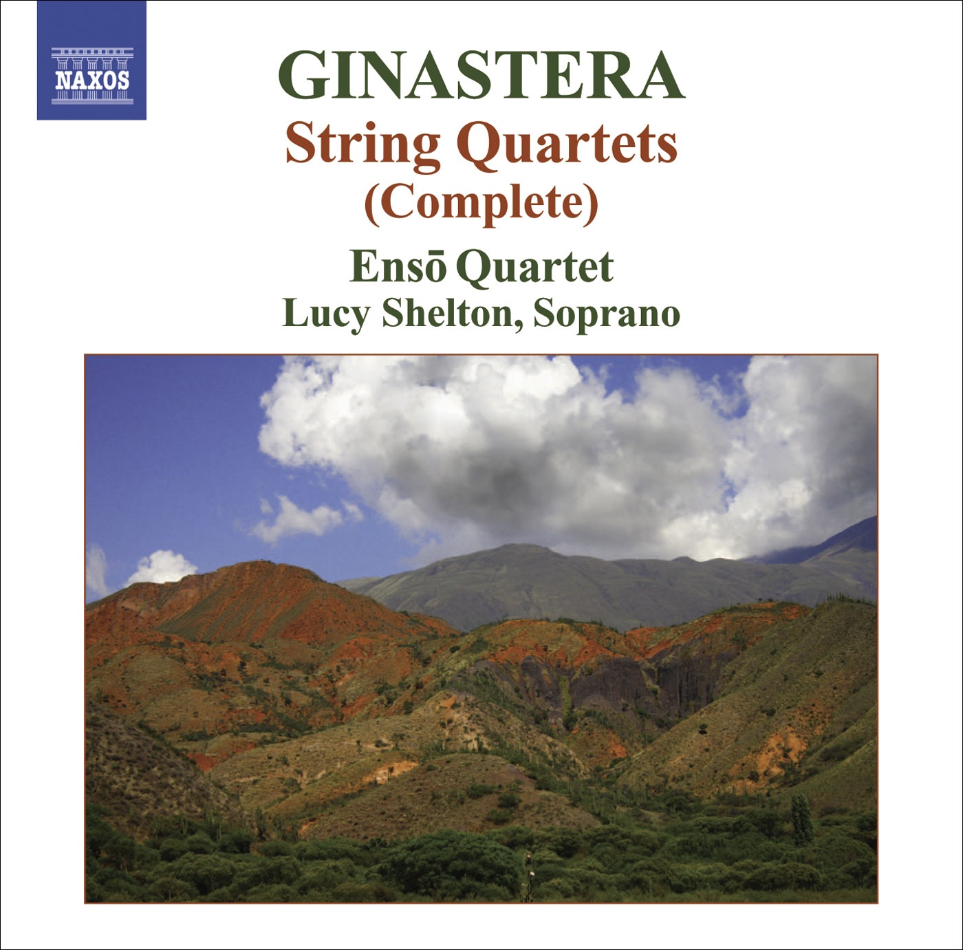 Ginastera: String Quartets Nos. 1-3 album cover