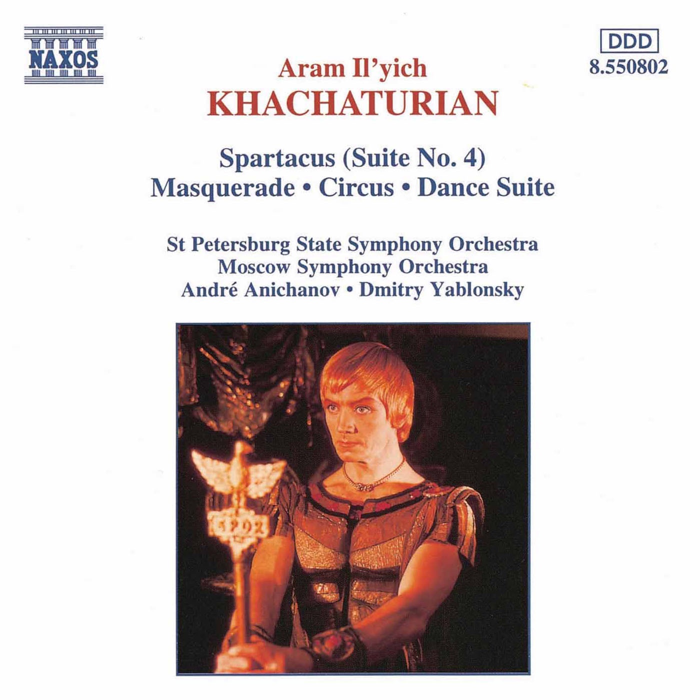 Khachaturian, A.I.: Spartacus, Suite No. 4 - Masquerade - Circus album cover