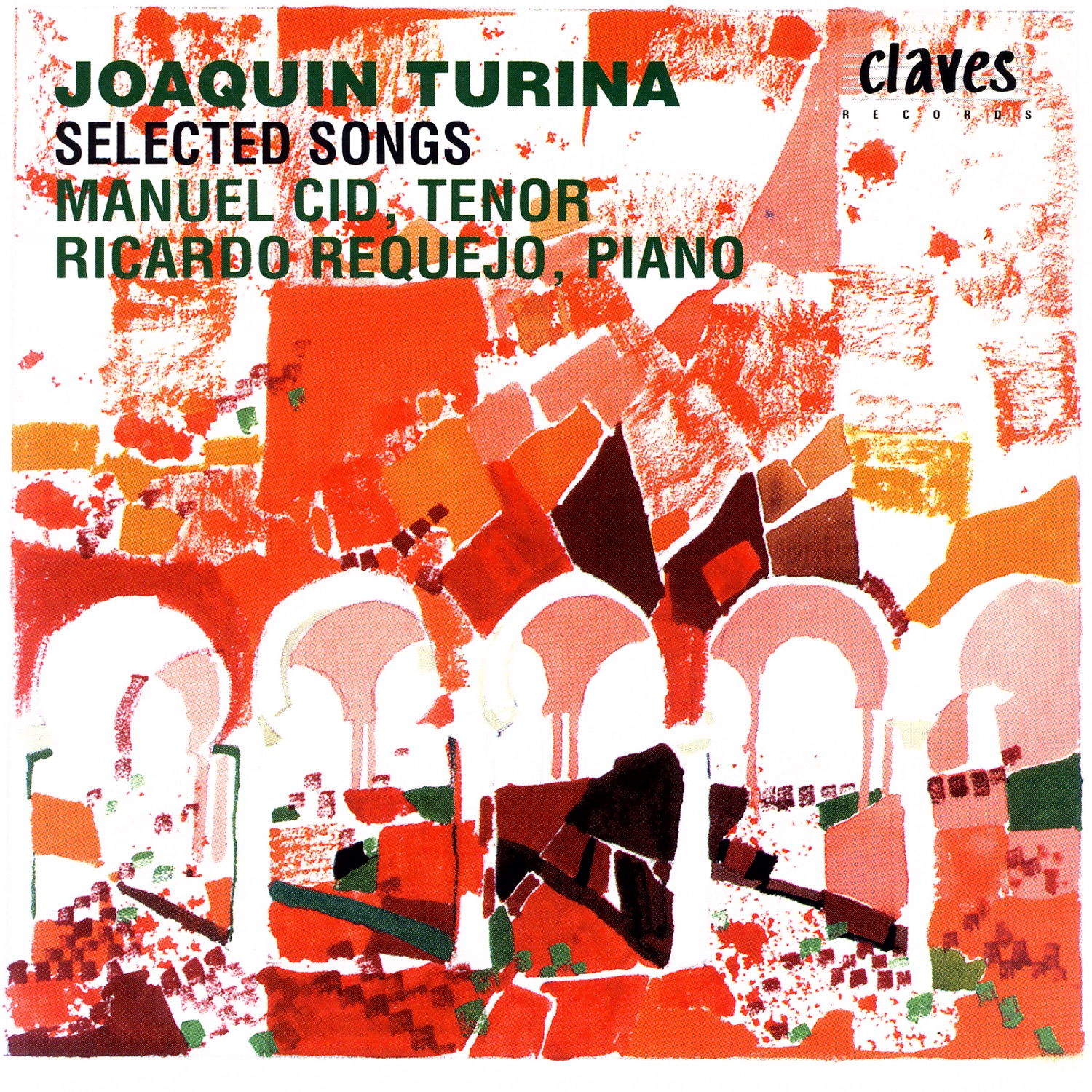 Joaquin Turina: Selected Songs for Tenor & Piano album cover