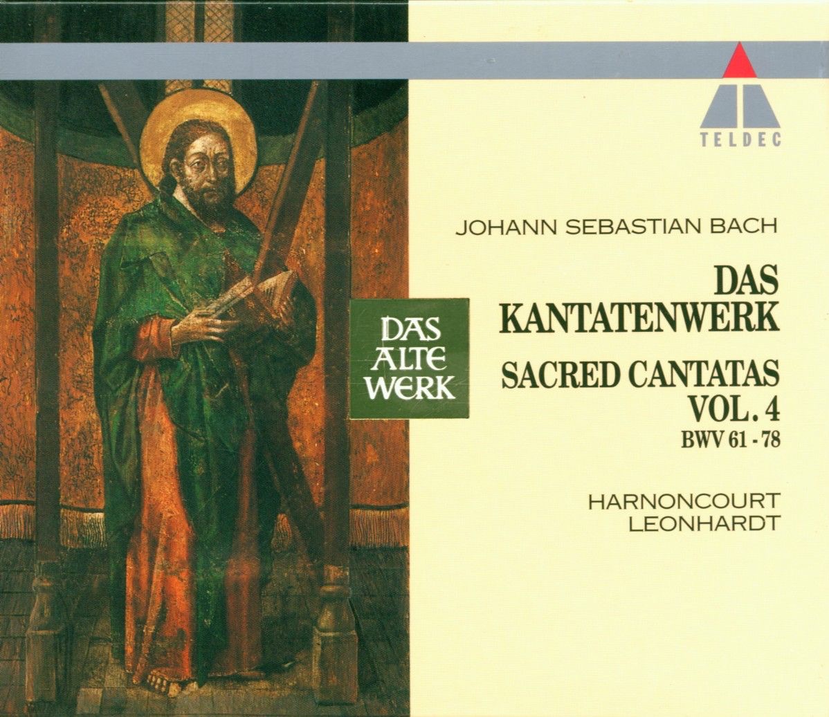 Bach: Sacred Cantatas, BWV 61-78 album cover
