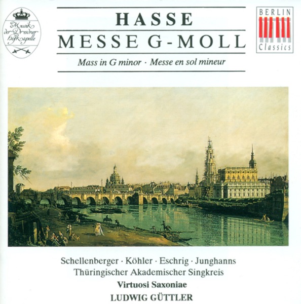 Hasse: Mass In G Minor, "Terza Messa" album cover