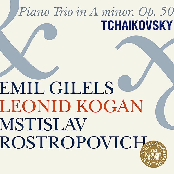 Tchaikovsky: Trio for Piano and Strings in A Minor, Op. 50 album cover