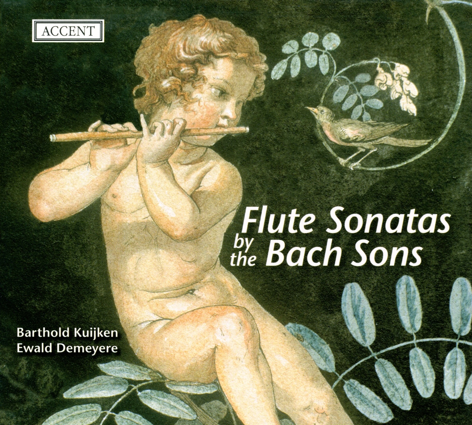 Bach Sons - Flute Sonatas album cover