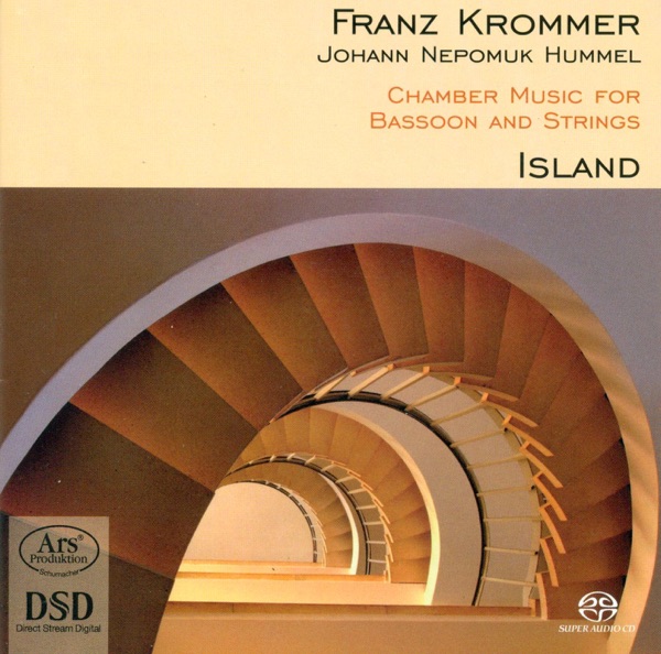 Krommer, F.: Quartets for Bassoon, 2 Violas and Cello, Op. 46, Nos. 1-2 - Hummel, J.N.: Trio for 2 V album cover