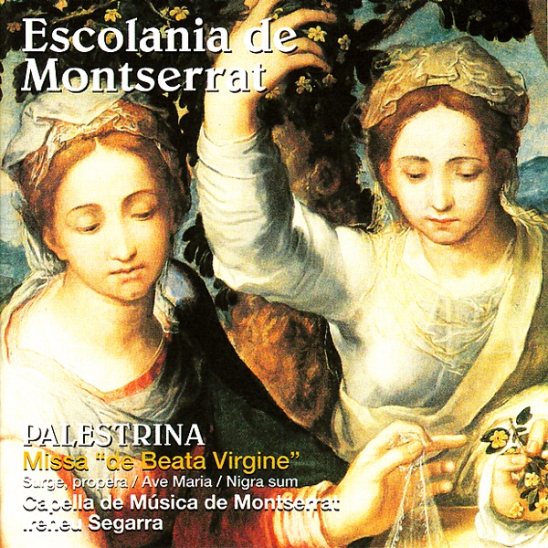 Palestrina: Missa "De Beata Virgine", Surge Propera - Escolania de Montserrat album cover