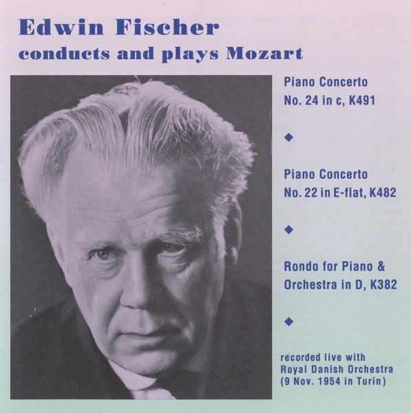 Edwin Fischer Plays Mozart (1954) album cover