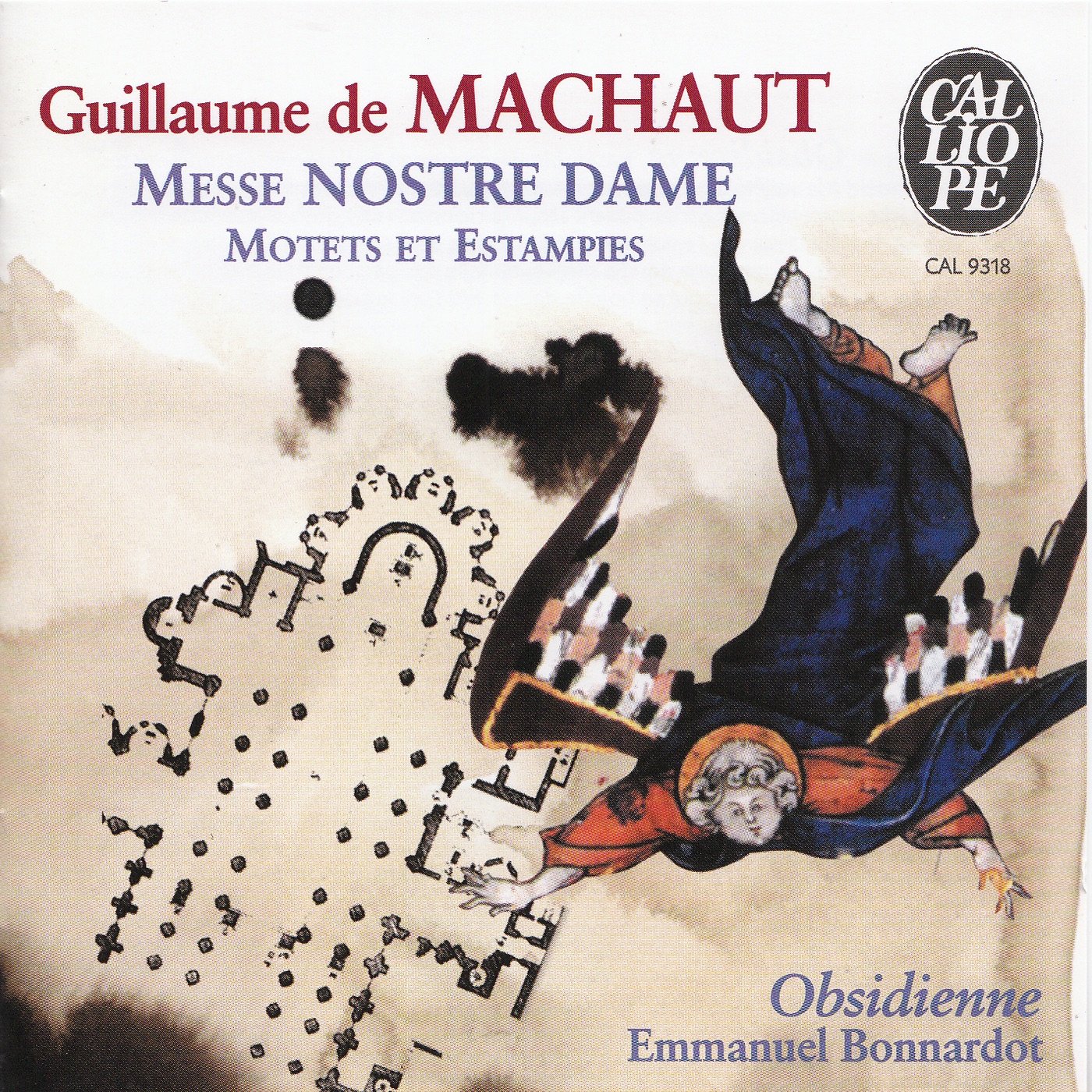Machaut: Messe Notre Dame; Motets et estampies du XIVe siècle album cover