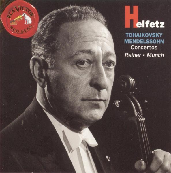 Heifetz: Tchaikovsky & Mendelssohn Concertos album cover