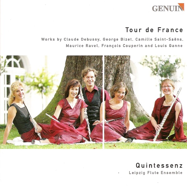 Debussy, Bizet, Saint-Saëns, Ravel, Couperin & Ganne: Flute Ensemble Arrangements album cover