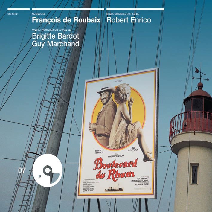 Boulevard du rhum (bande originale de film) album cover