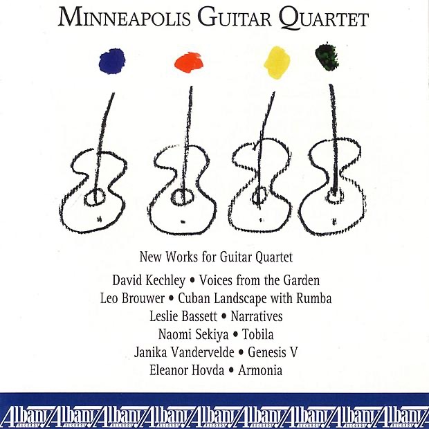 New Works for Guitar Quartet album cover