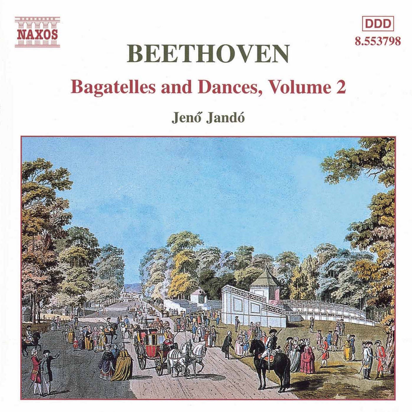 Beethoven: Bagatelles and Dances, Vol. 2 album cover