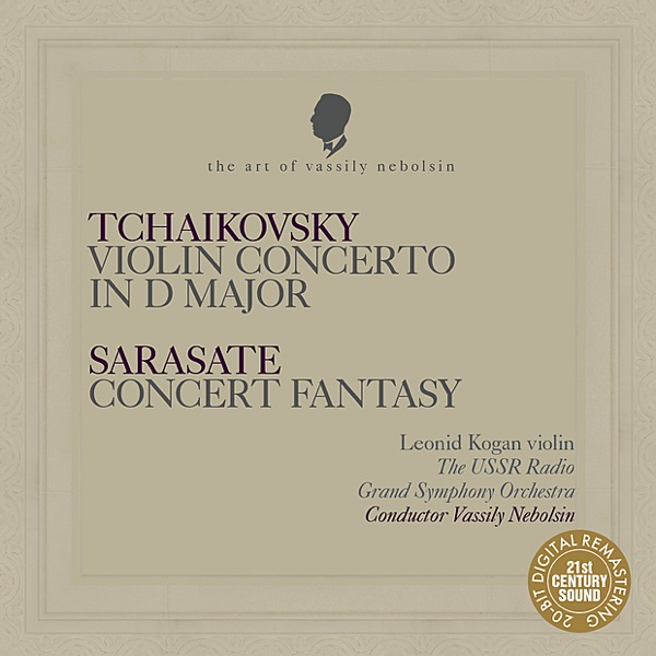 Tchaikovsky: Violin Concerto in D Major - Sarasate: Concert Fantasy on Themes from Bizet's "Carmen" album cover