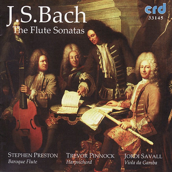 Bach: The Flute Sonatas album cover
