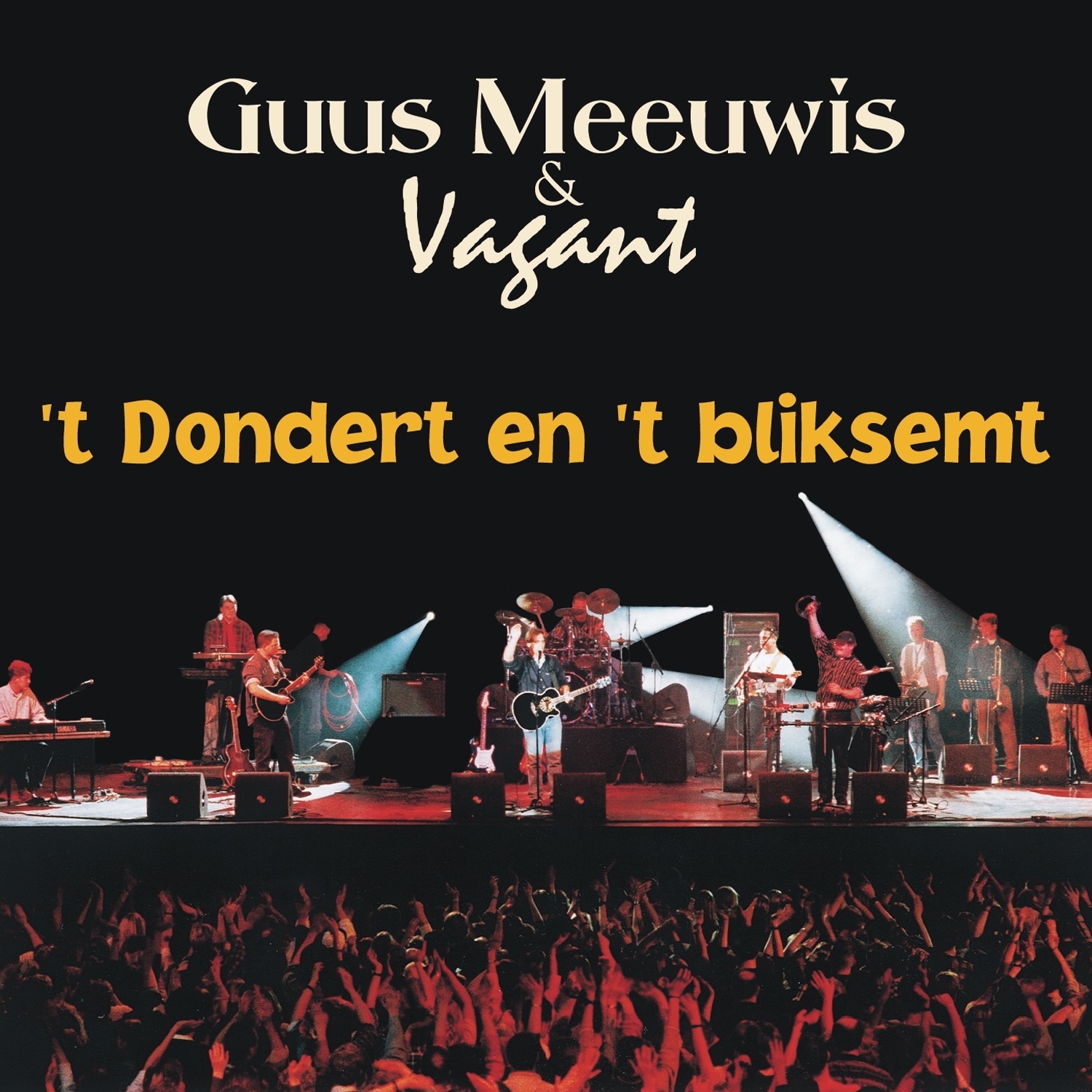 'T dondert en 't bliksemt - Single album cover