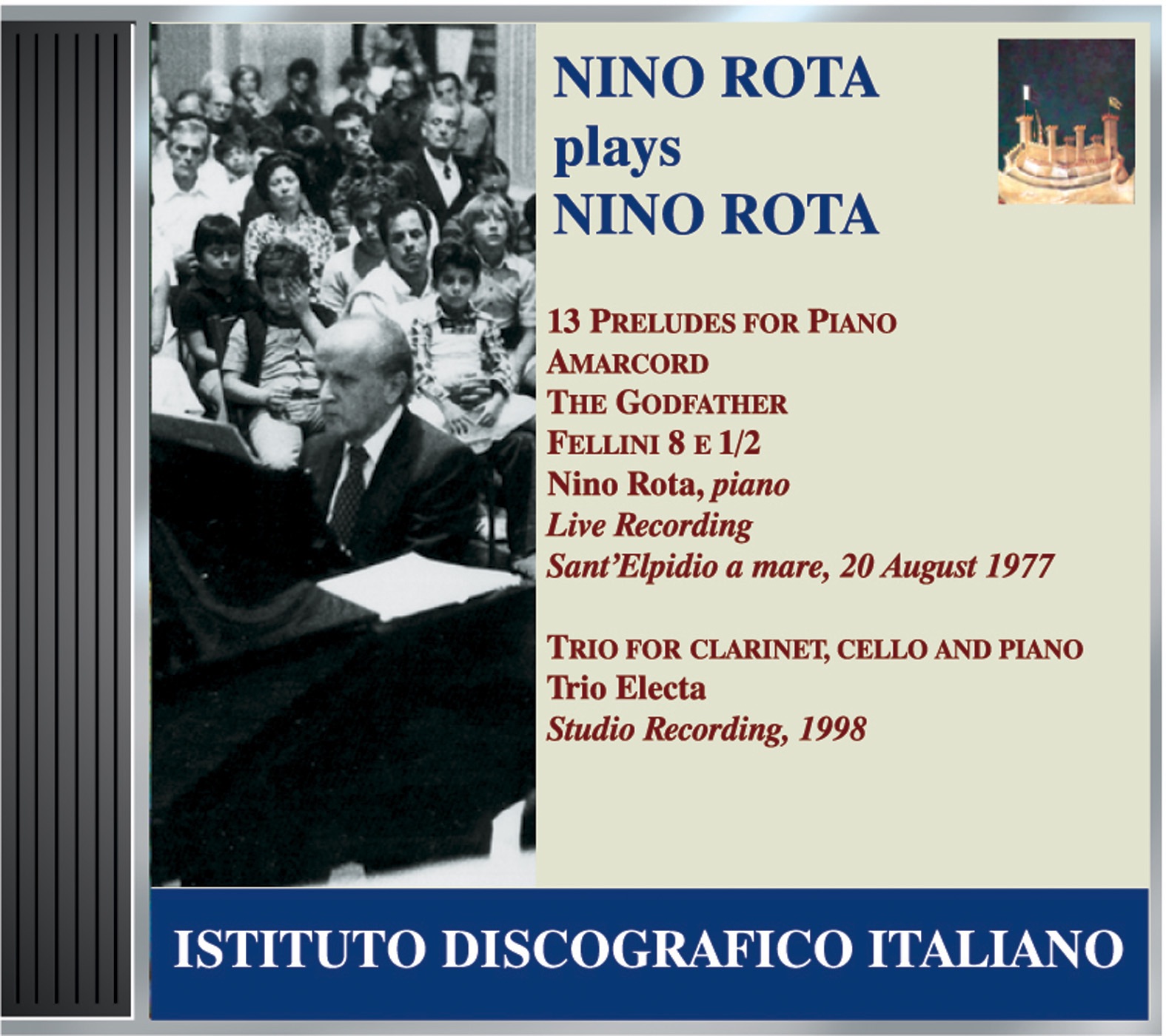 Rota: Nino Rota Plays Nino Rota album cover