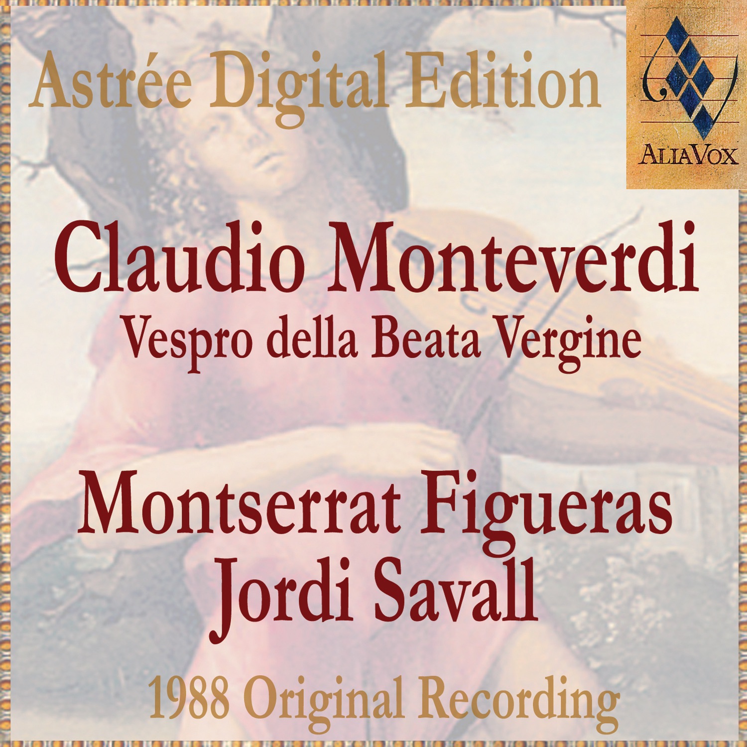 Claudio Monteverdi: Vespro Della Beata Vergine album cover