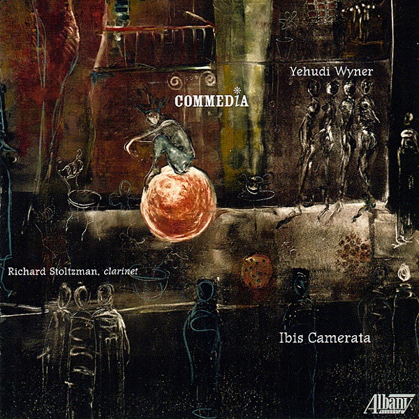 Yehudi Wyner: Commedia album cover