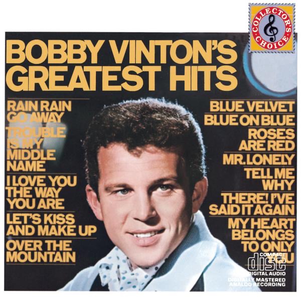 Bobby Vinton's Greatest Hits album cover