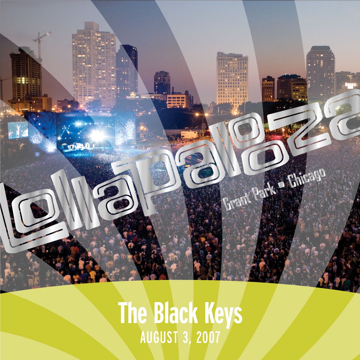 Live at Lollapalooza 2007: The Black Keys - EP album cover