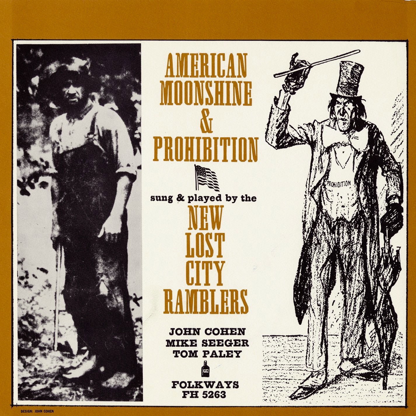 American Moonshine and Prohibition Songs album cover
