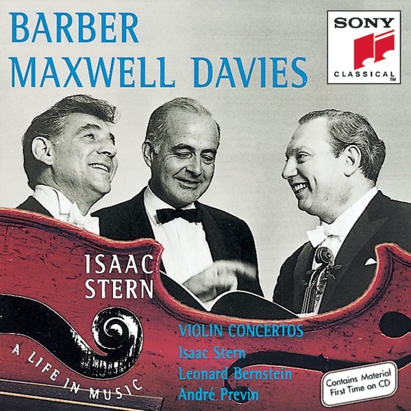 Barber/Maxwell Davies: Violin Concertos album cover