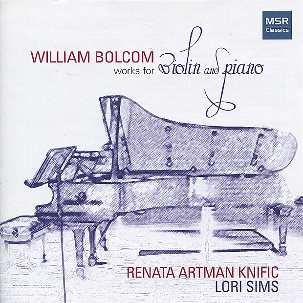 Bolcom: Works for Violin and Piano album cover