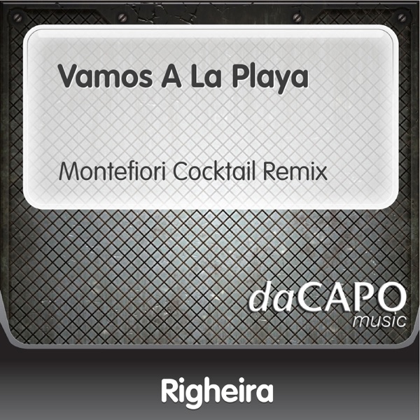 Vamos a la Playa (Montefiori Cocktail Remix) - Single album cover