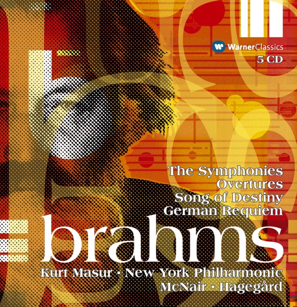 Brahms: Symphonies Nos. 1-4, Overtures, Ein deutsches Requiem album cover