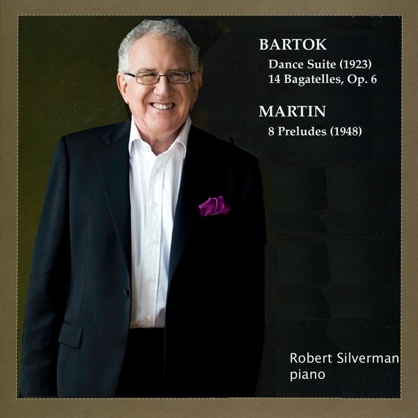 Piano Music of Bartok and Frank Martin album cover