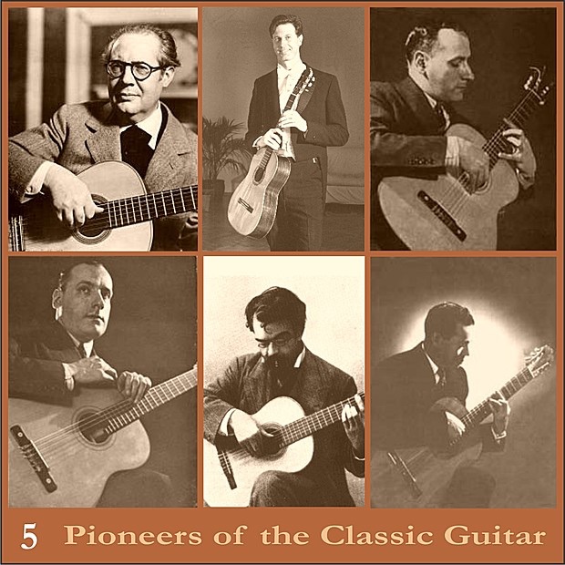 Pioneers of the Classic Guitar, Volume 5 - Recordings 1949-1955 album cover