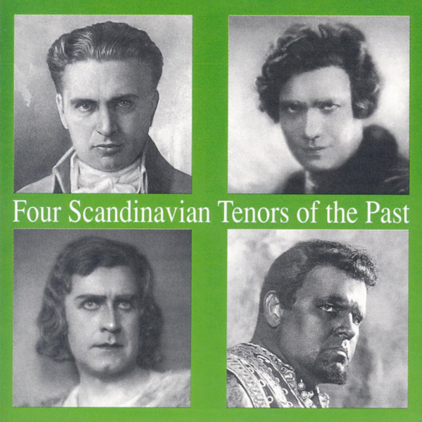 Four Scandinavian Tenors Of The Past album cover