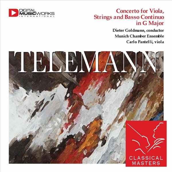 Telemann: Concerto for Viola, Strings and Basso Continuo In G Major album cover