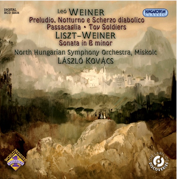 Leó Weiner: Original Works and a Liszt arrangement album cover