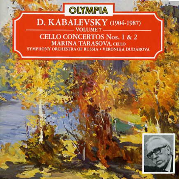 Kabalevsky: Cello Concertos-Tarasova/Dudarova album cover